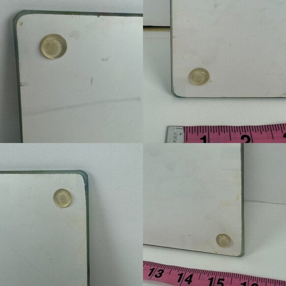 Vtg Tempered Clear Glass Cutting Board Beach Houses Ocean Nautical Summer Image - Picture 5 of 10